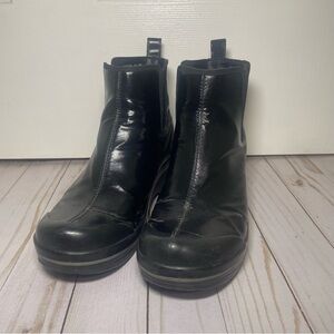 Dansko Black Ankle Vail Rain Boot Size 40